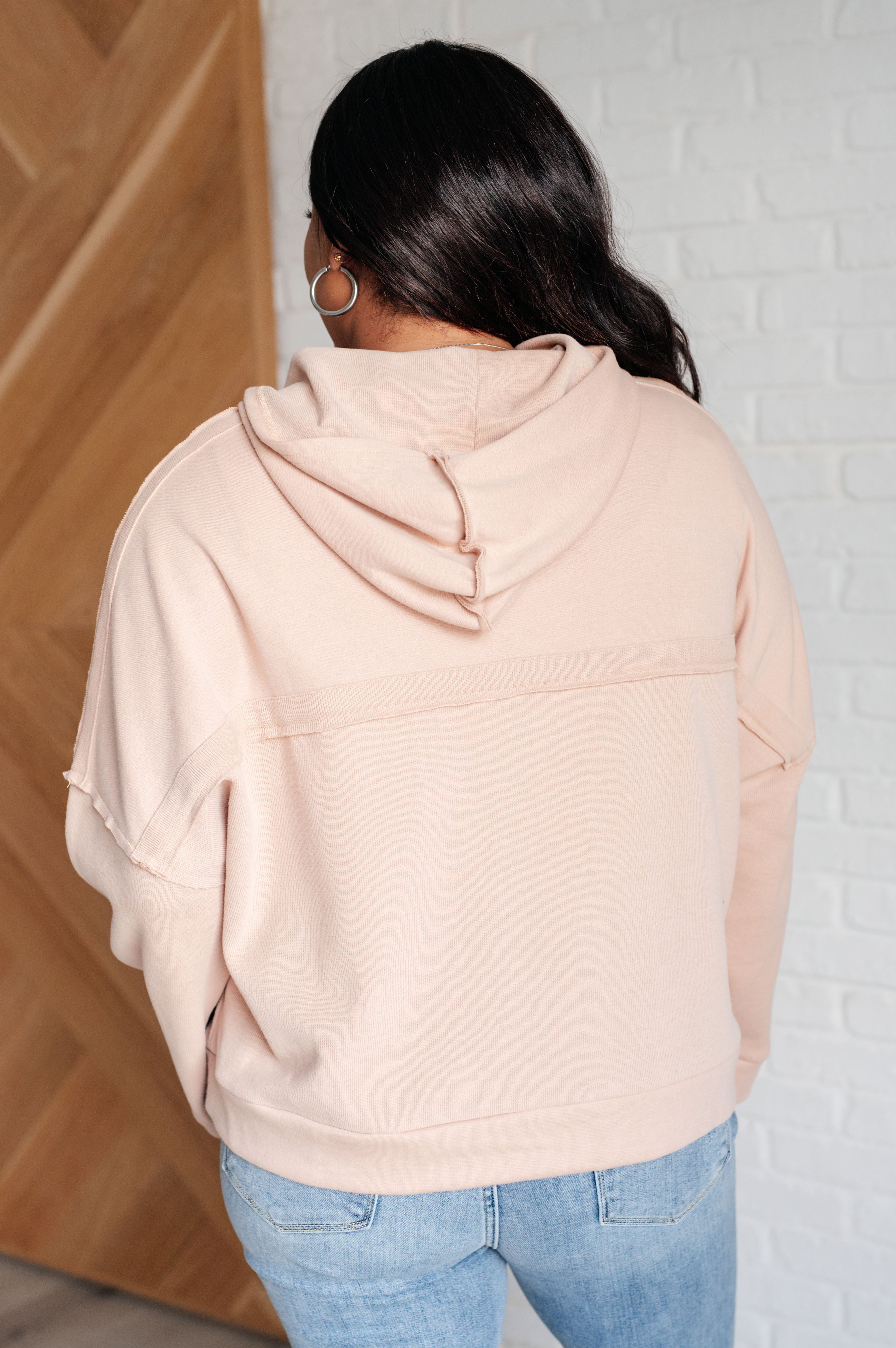 Throwback Heartthrob Hoodie in Beige-Tops-Stay Foxy Boutique, Florissant, Missouri