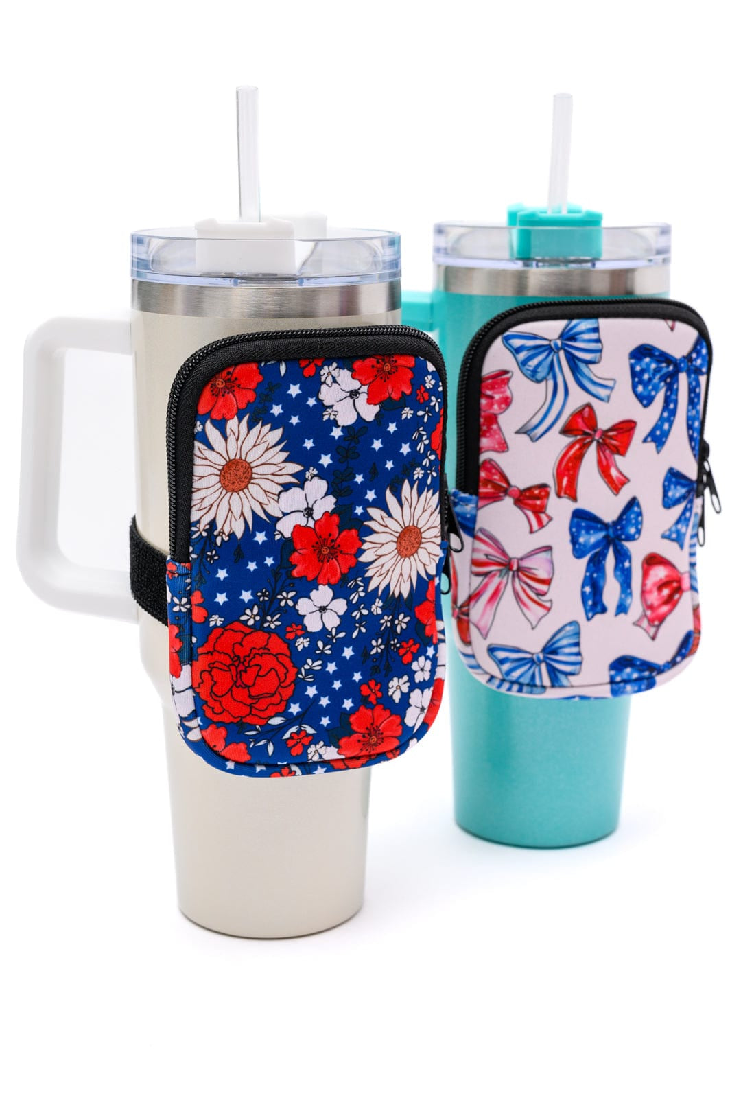 Tumbler Zip Pouch Sets in Assorted Colors-Accessories-Stay Foxy Boutique, Florissant, Missouri