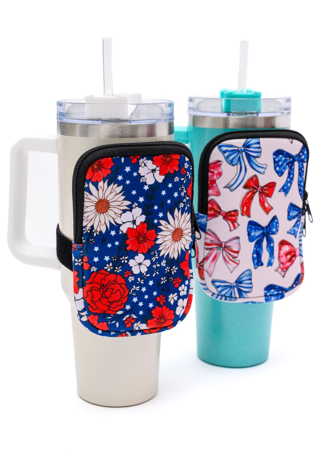 Tumbler Zip Pouch Sets in Assorted Colors-Accessories-Stay Foxy Boutique, Florissant, Missouri