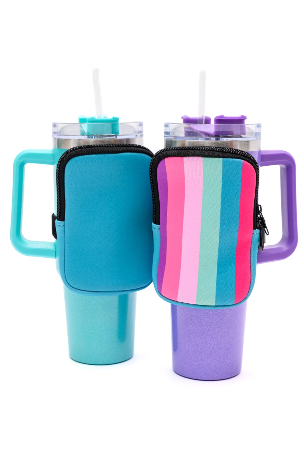 Tumbler Zip Pouch Sets in Assorted Colors-Accessories-Stay Foxy Boutique, Florissant, Missouri