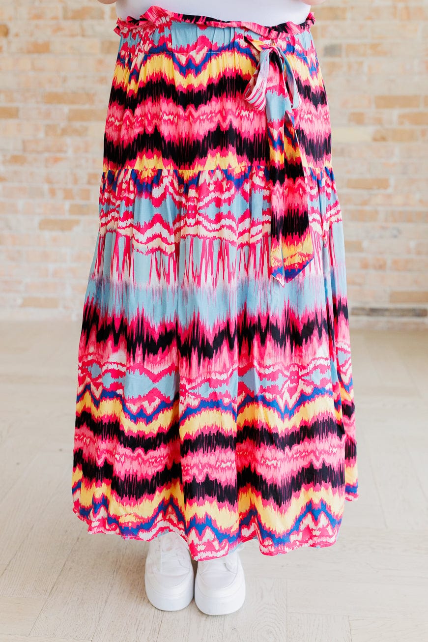 Watch Me Twirl Abstract Skirt-Bottoms-Stay Foxy Boutique, Florissant, Missouri