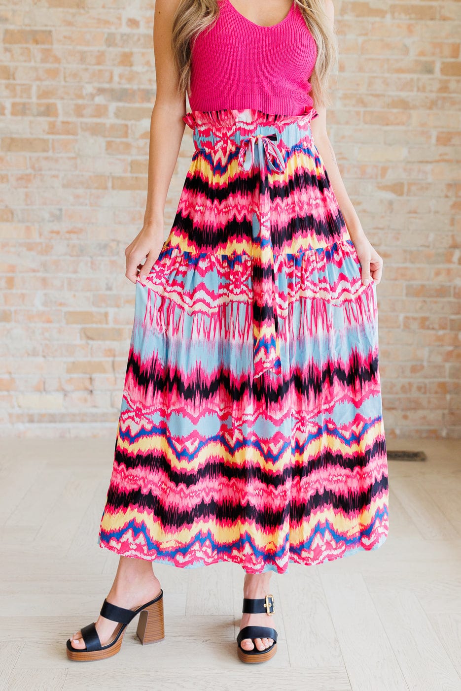 Watch Me Twirl Abstract Skirt-Bottoms-Stay Foxy Boutique, Florissant, Missouri