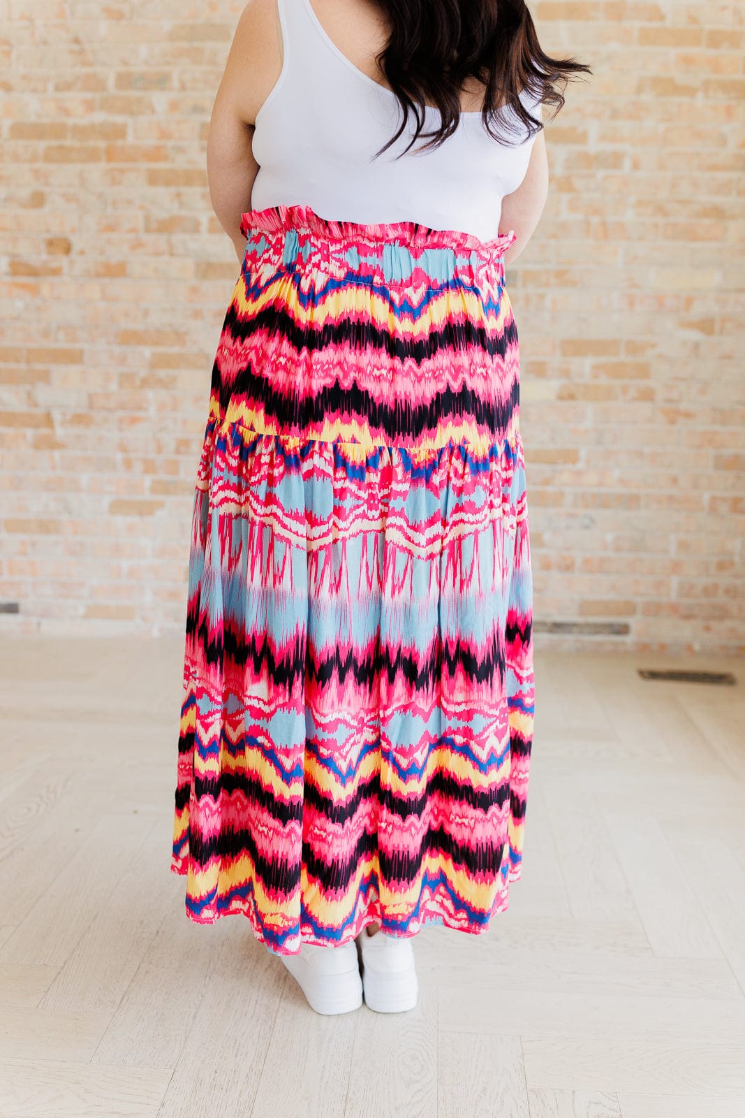Watch Me Twirl Abstract Skirt-Bottoms-Stay Foxy Boutique, Florissant, Missouri