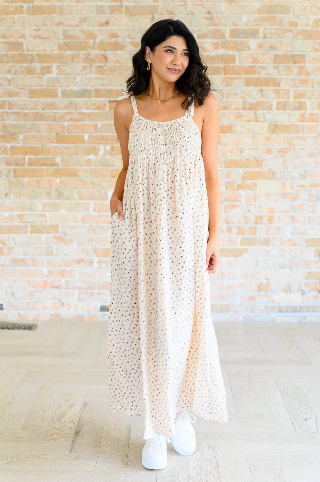 Where Art Thou? Floral Summer Dress-Dresses-Stay Foxy Boutique, Florissant, Missouri