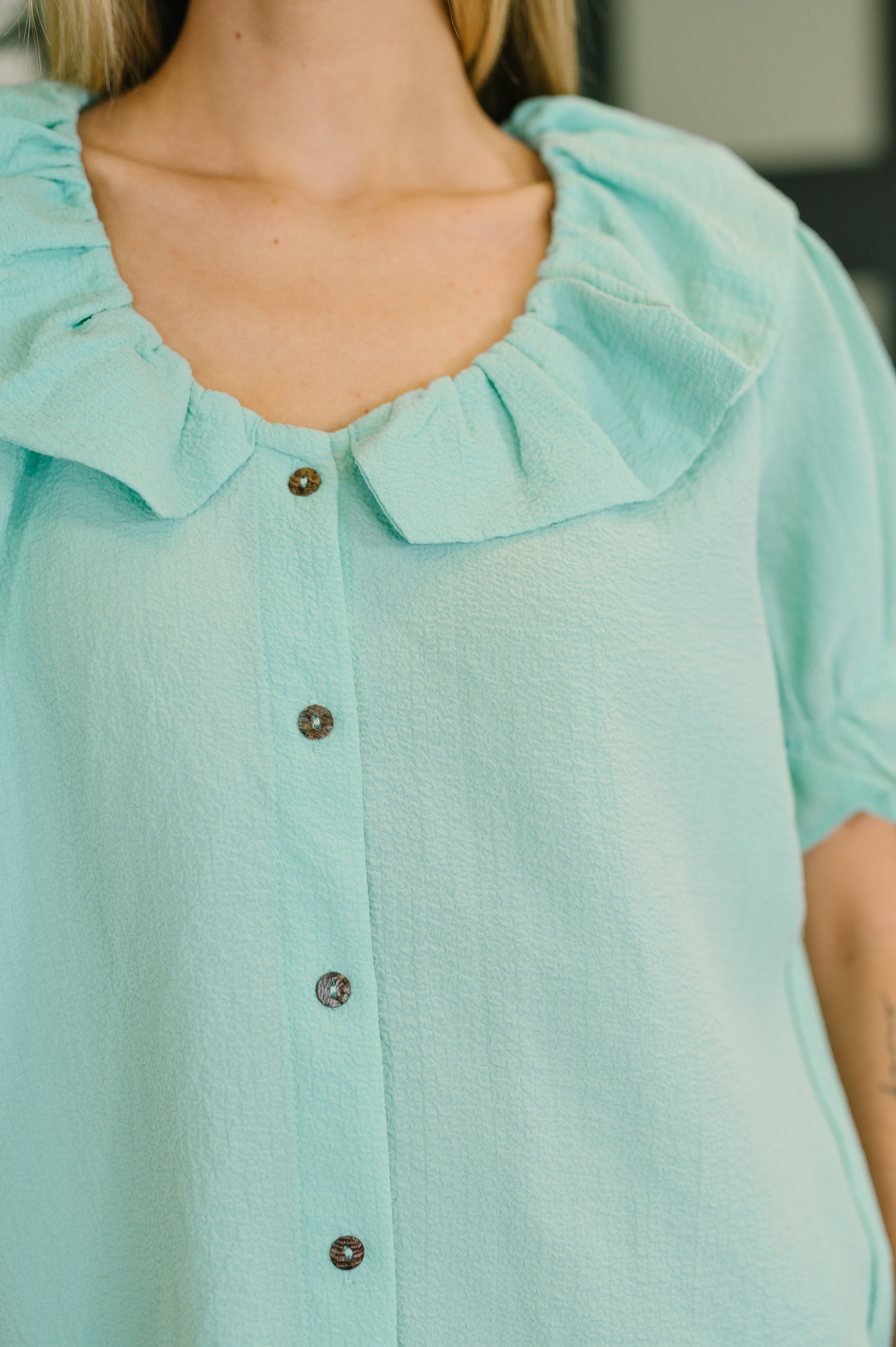 Wherever the Wind Blows Balloon Sleeve Blouse-Womens-Stay Foxy Boutique, Florissant, Missouri