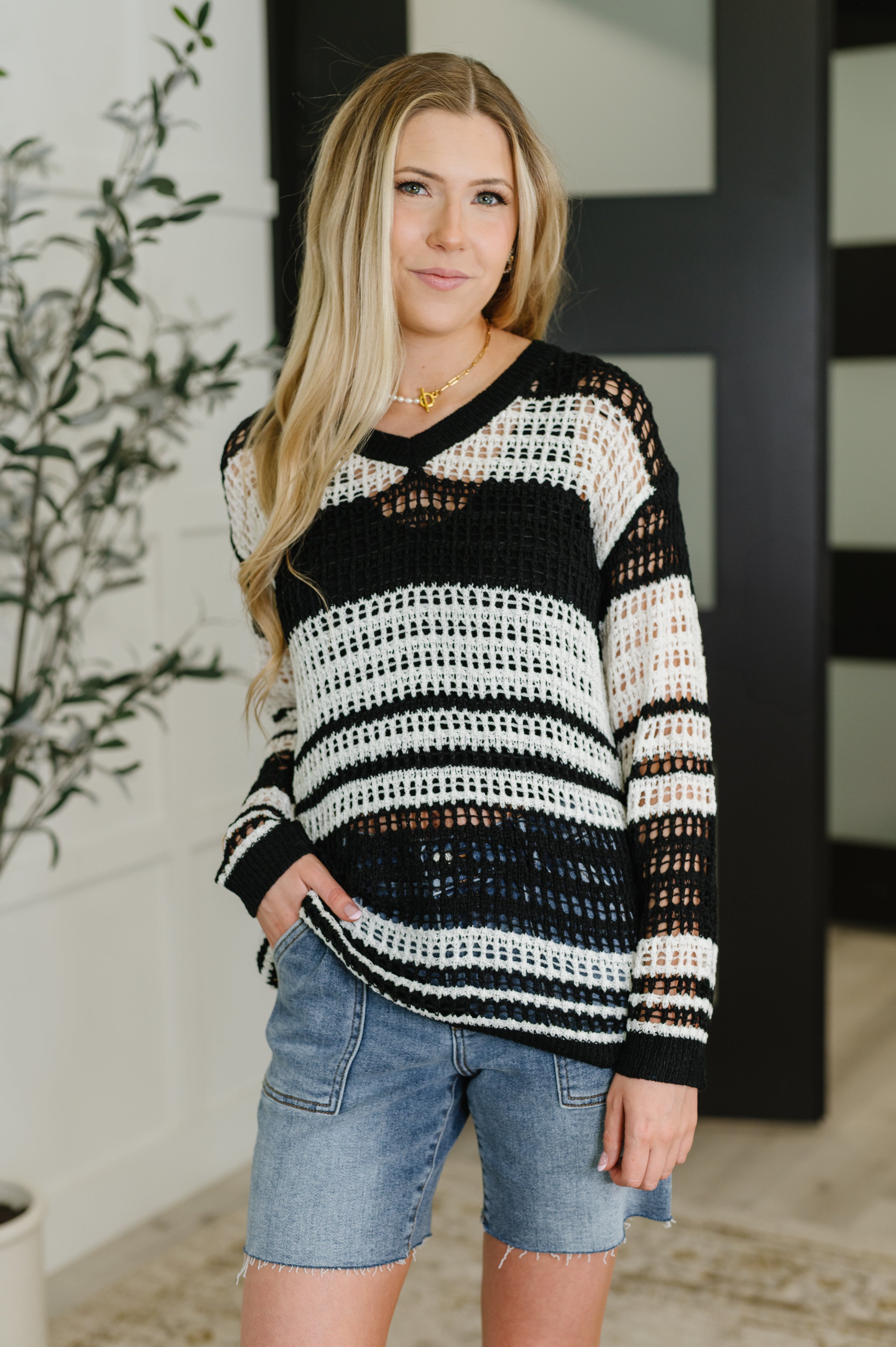 Whimsy Wears Well Net Layering Top-Womens-Stay Foxy Boutique, Florissant, Missouri