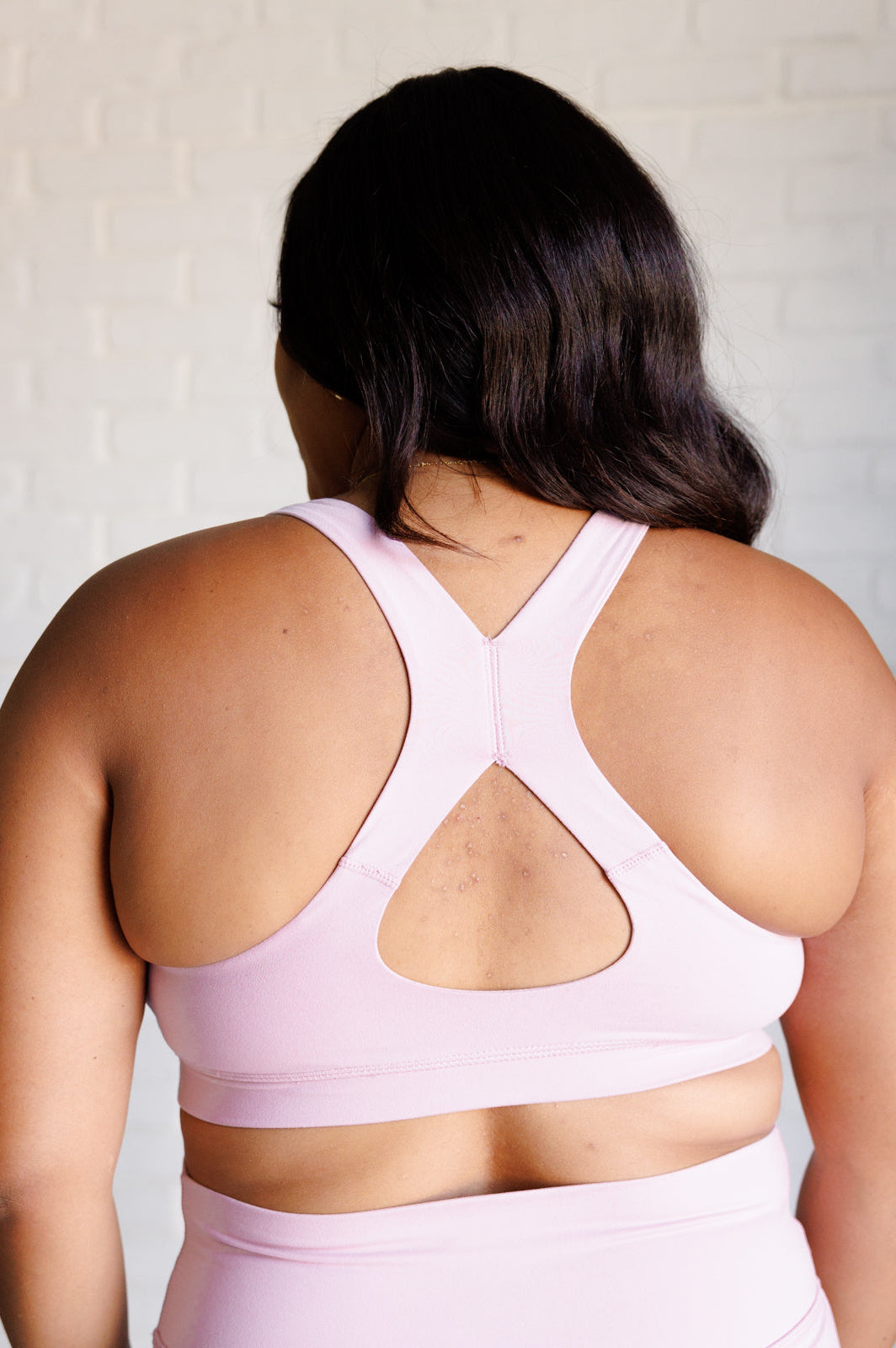 Working Out My Ego Cross Back Sports Bra in Mauve Peony-Athleisure-Stay Foxy Boutique, Florissant, Missouri