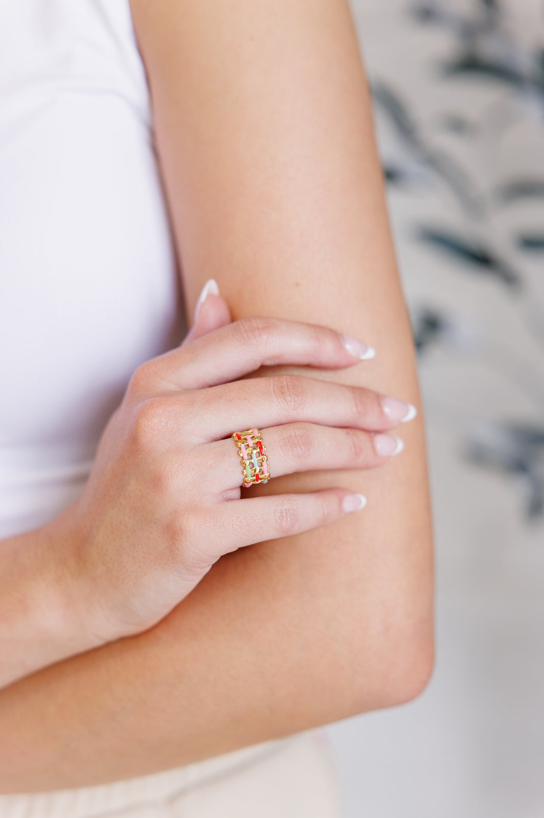 Woven in Color Ring-Accessories-Stay Foxy Boutique, Florissant, Missouri