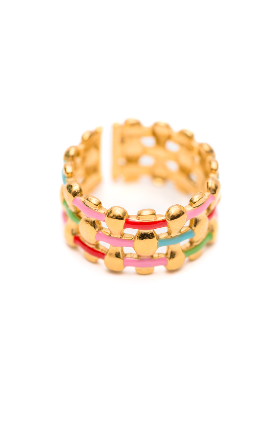 Woven in Color Ring-Accessories-Stay Foxy Boutique, Florissant, Missouri