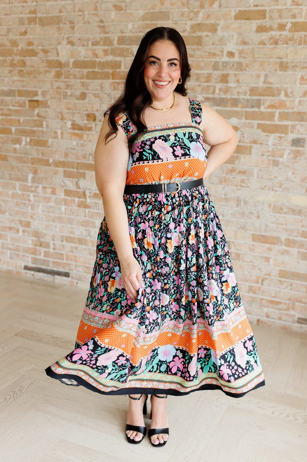You Can Count On It Floral Summer Dress-Dresses-Stay Foxy Boutique, Florissant, Missouri