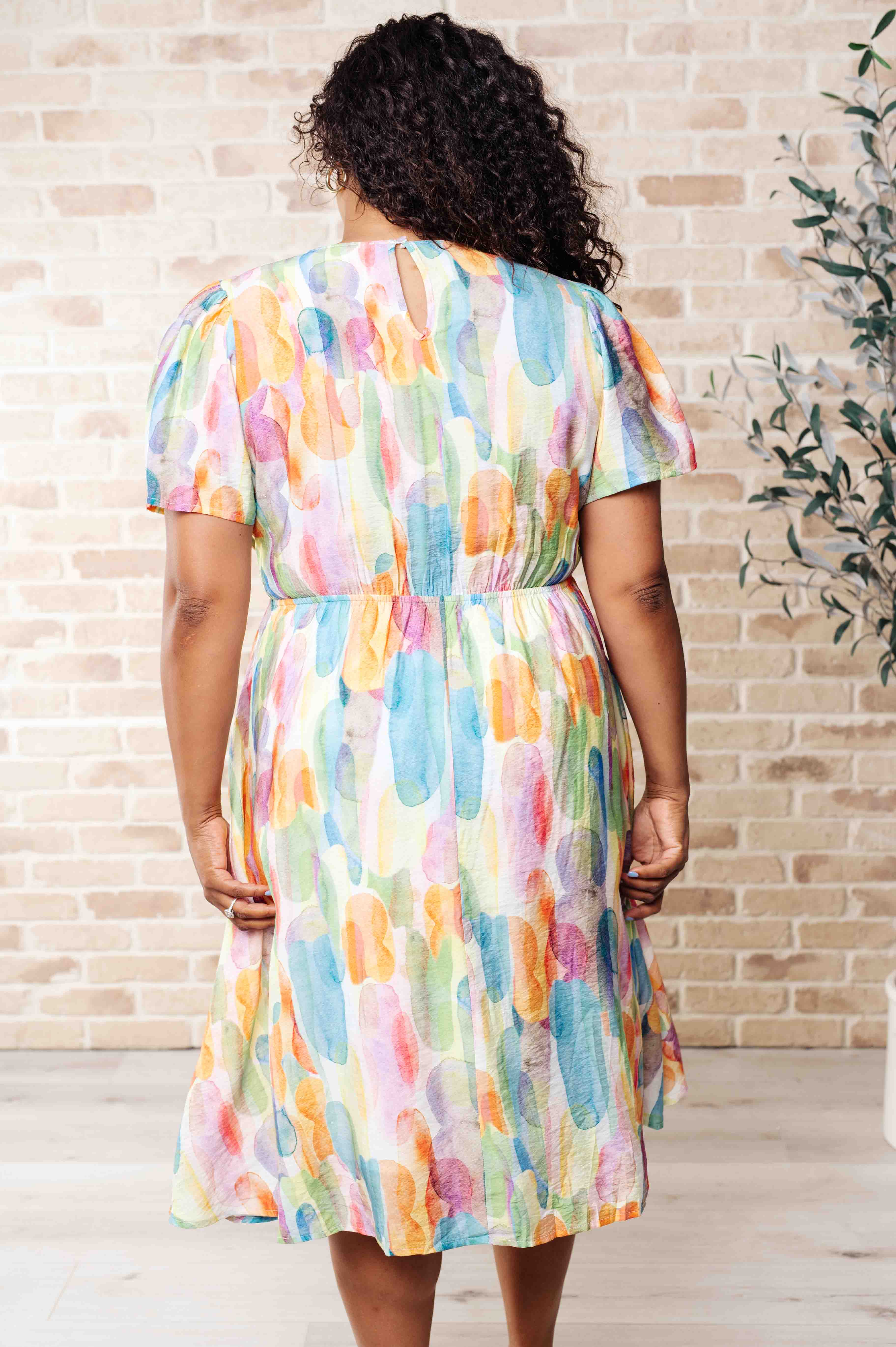 Young, Wild & Free Round Neck Dress-Dresses-Stay Foxy Boutique, Florissant, Missouri