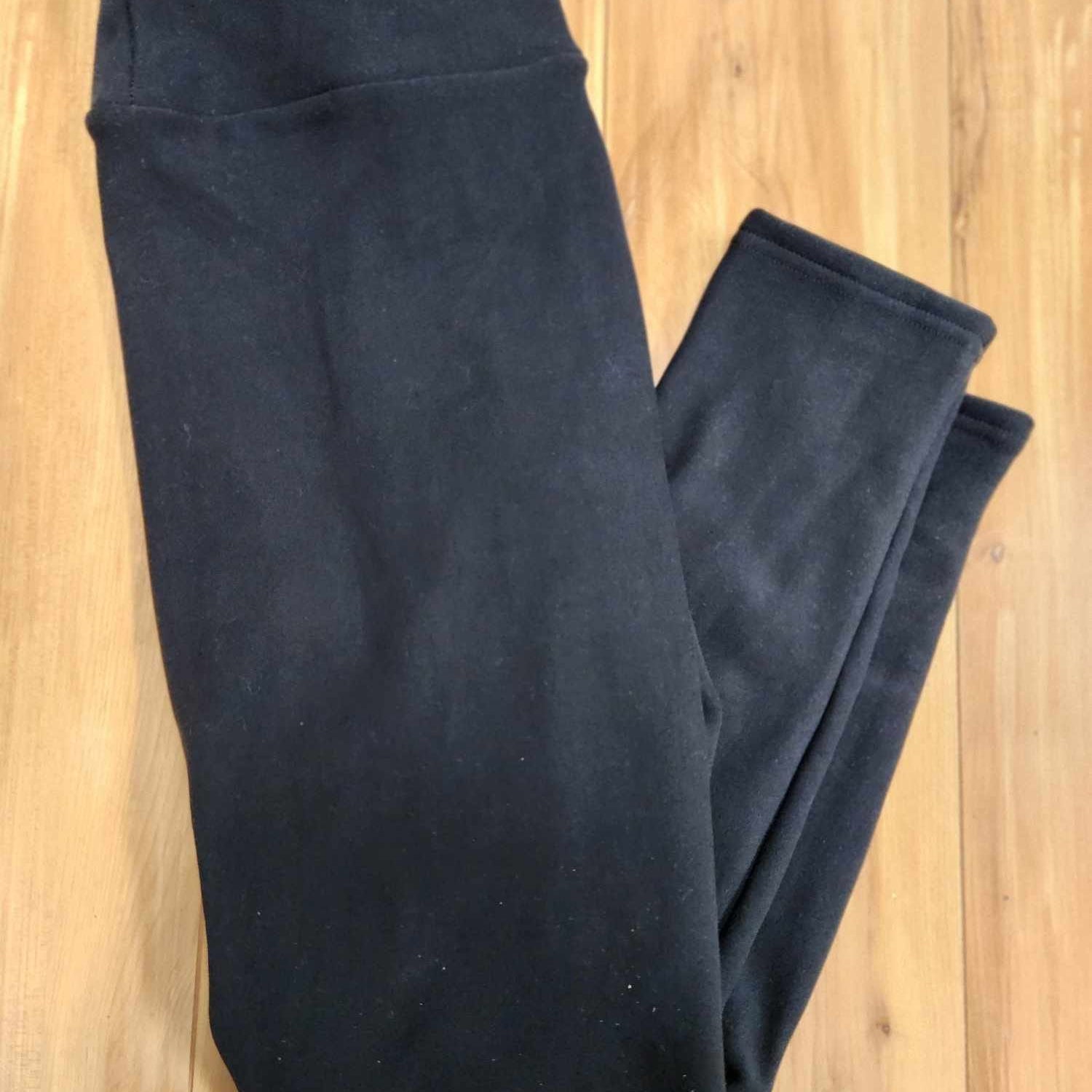 BLUE PLAID - BUTTER FLEECE LINED LEGGINGS-Leggings-Stay Foxy Boutique, Florissant, Missouri