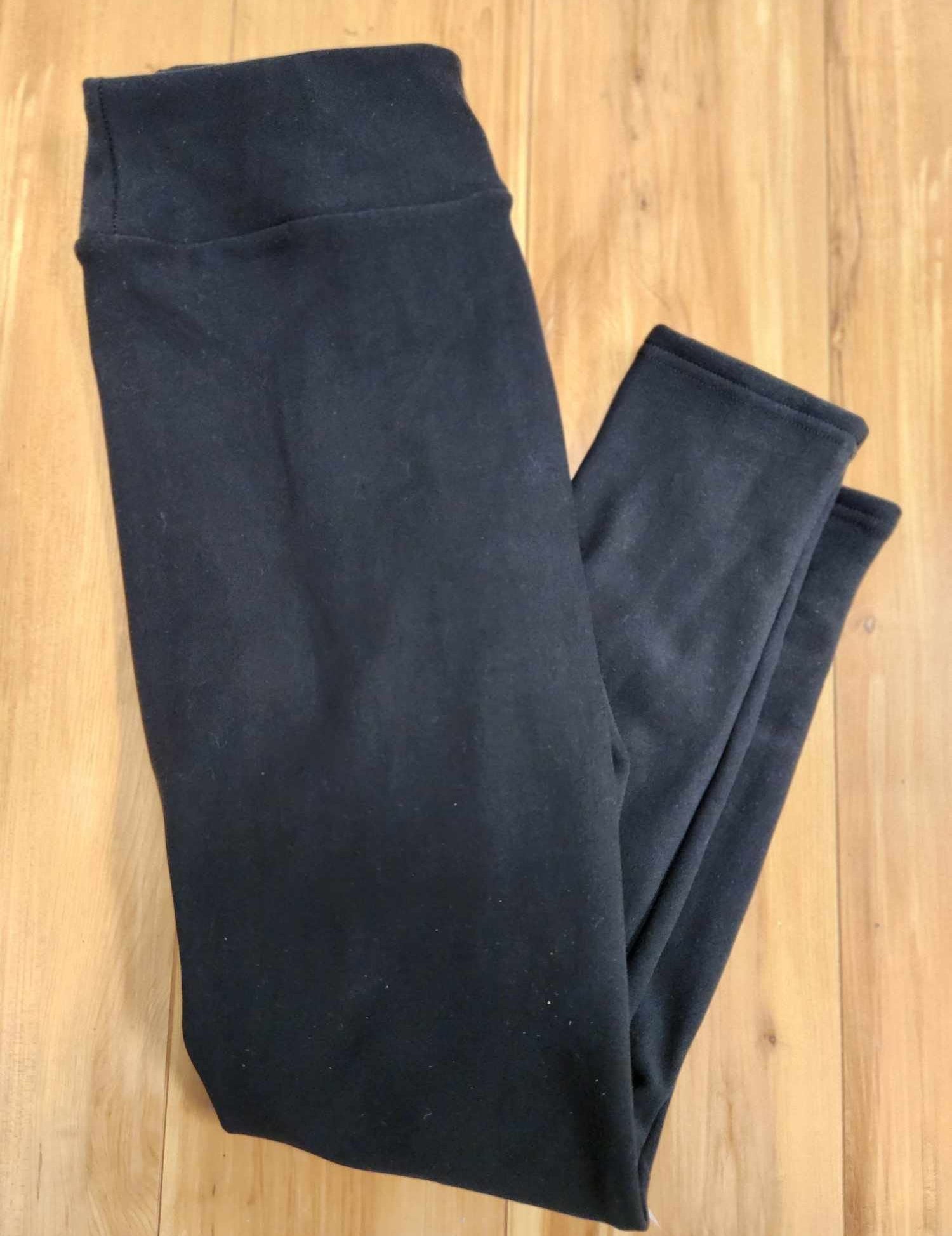 BLUE PLAID - BUTTER FLEECE LINED LEGGINGS-Leggings-Stay Foxy Boutique, Florissant, Missouri
