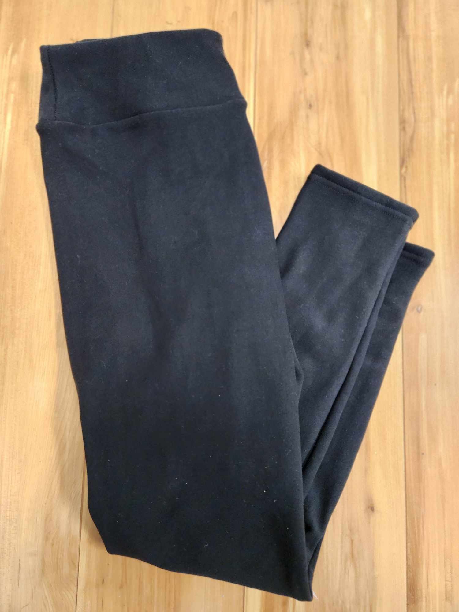 BLUE PLAID - BUTTER FLEECE LINED LEGGINGS-Leggings-Stay Foxy Boutique, Florissant, Missouri