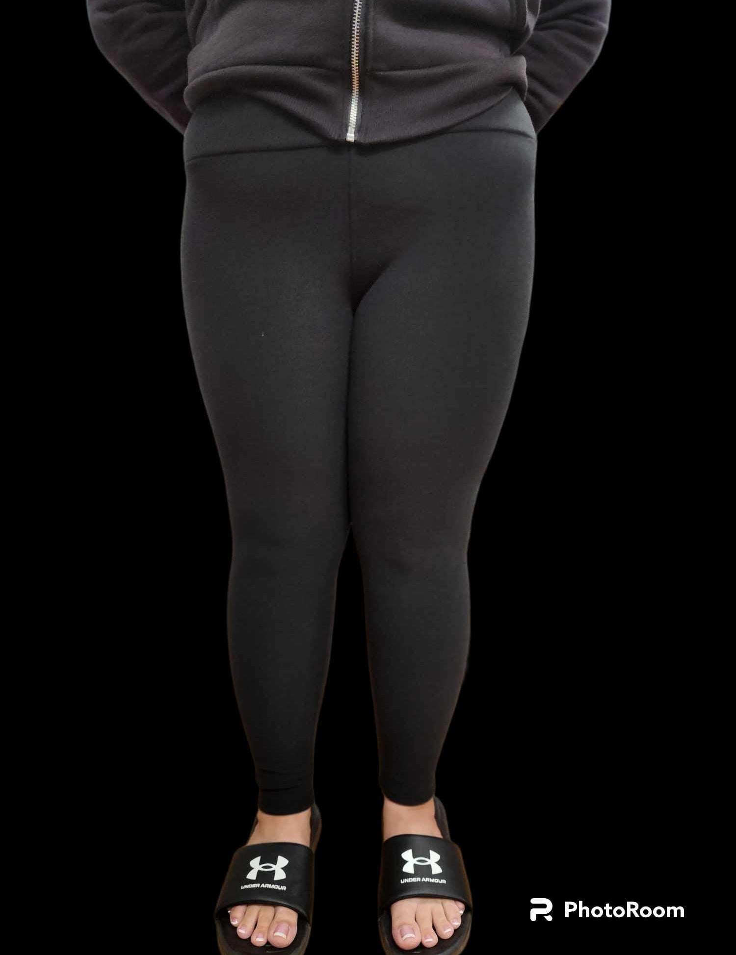 DARK FLORAL - BUTTER FLEECE LINED LEGGINGS-Leggings-Stay Foxy Boutique, Florissant, Missouri