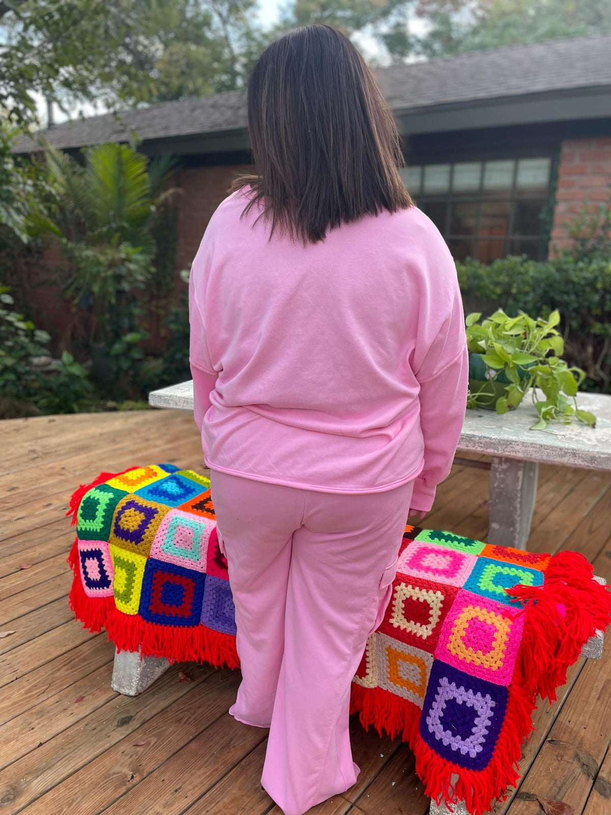 Beautiful Day Mineral Wash Pullover and Cargo Pants Set in Two Colors-Womens-Stay Foxy Boutique, Florissant, Missouri