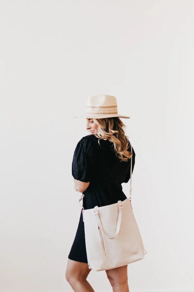 PREORDER: Upper East Side Vegan Leather Backpack & Crossbody Tote Bag in Three Colors-Womens-Stay Foxy Boutique, Florissant, Missouri