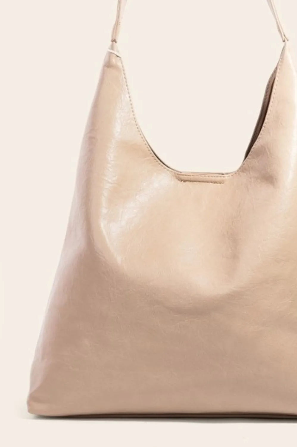 Fame Faux Leather Tote Bag-Stay Foxy Boutique, Florissant, Missouri