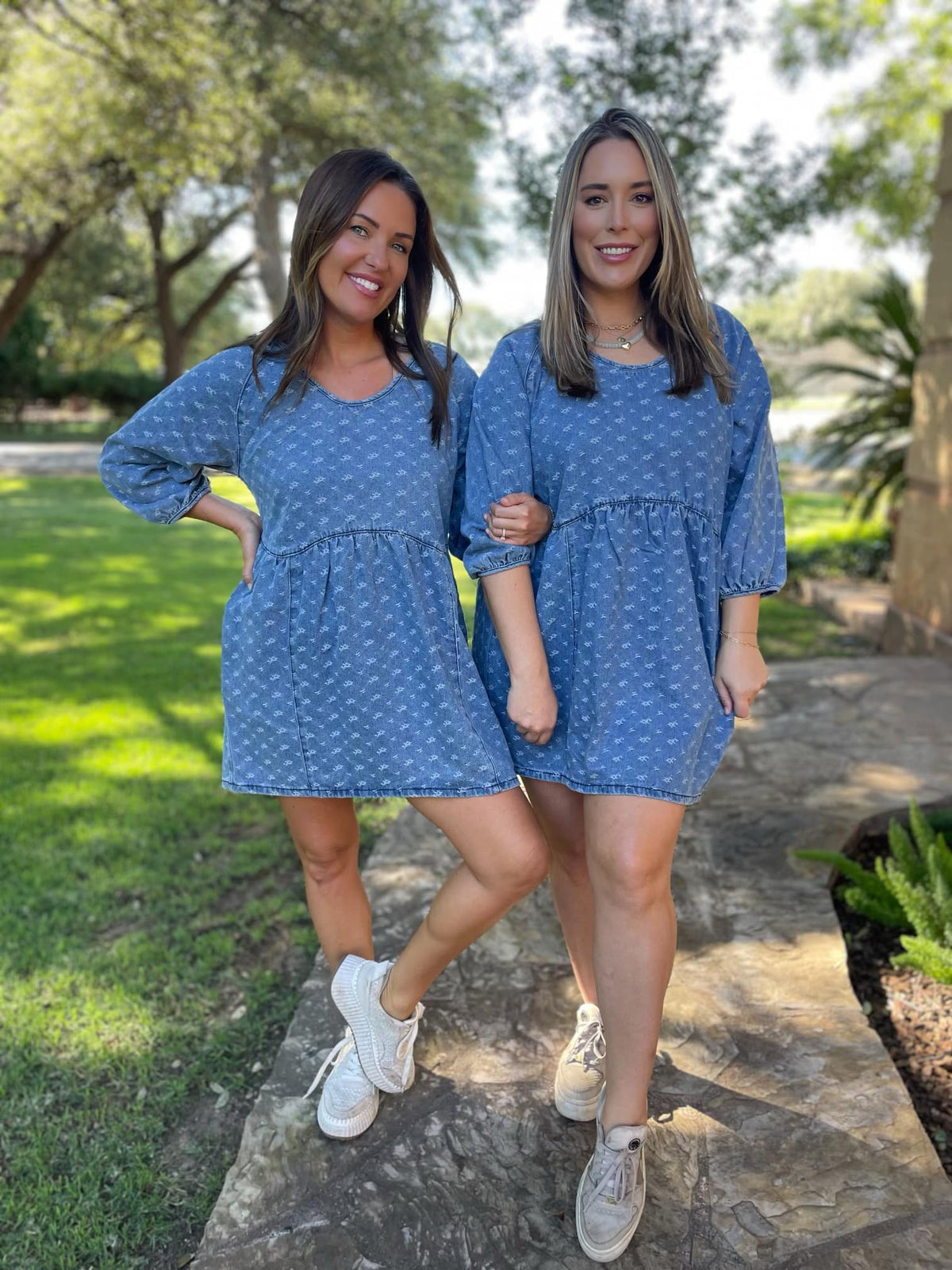 Alexa Denim Dress-Womens-Stay Foxy Boutique, Florissant, Missouri