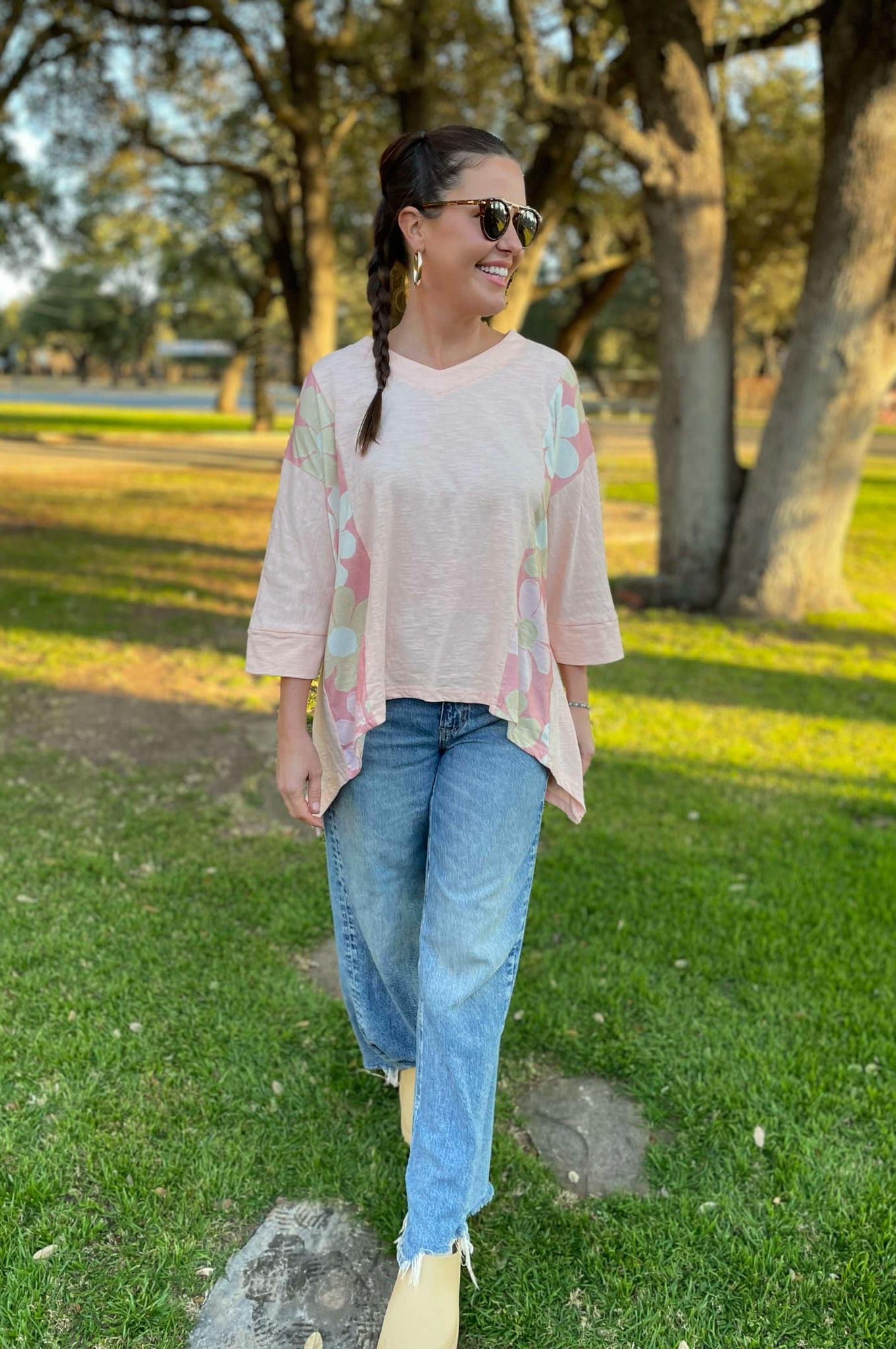 PREORDER: Stay Groovy Top in Two Colors-Womens-Stay Foxy Boutique, Florissant, Missouri