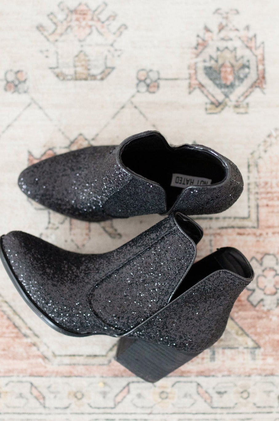 Fiera Booties in Black-110 Fashion Boots-Stay Foxy Boutique, Florissant, Missouri
