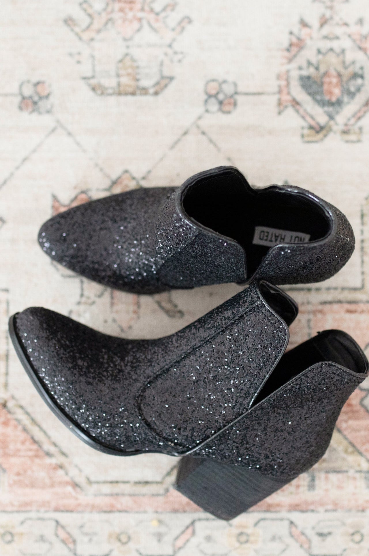 Fiera Booties in Black-110 Fashion Boots-Stay Foxy Boutique, Florissant, Missouri