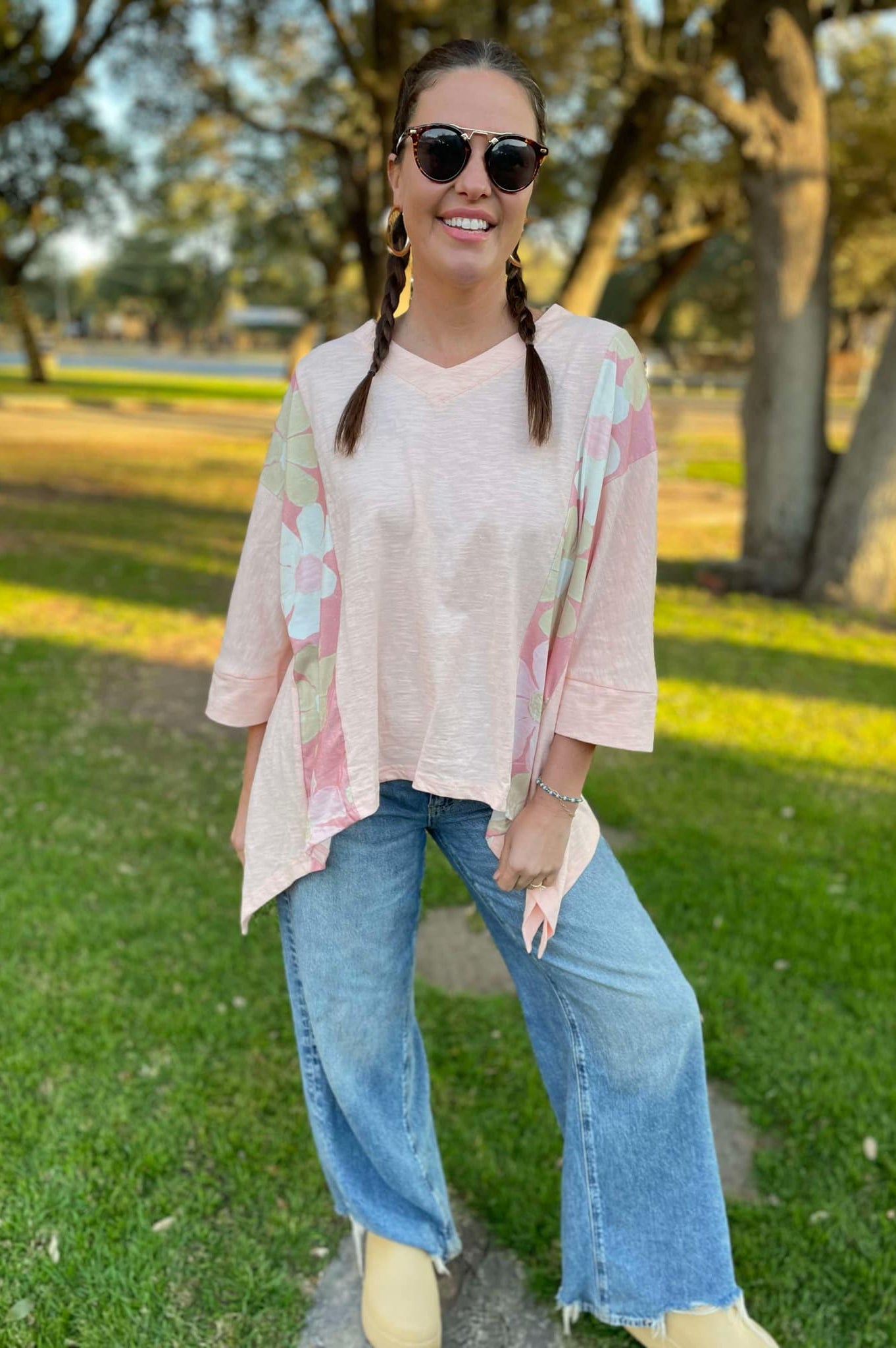 PREORDER: Stay Groovy Top in Two Colors-Womens-Stay Foxy Boutique, Florissant, Missouri