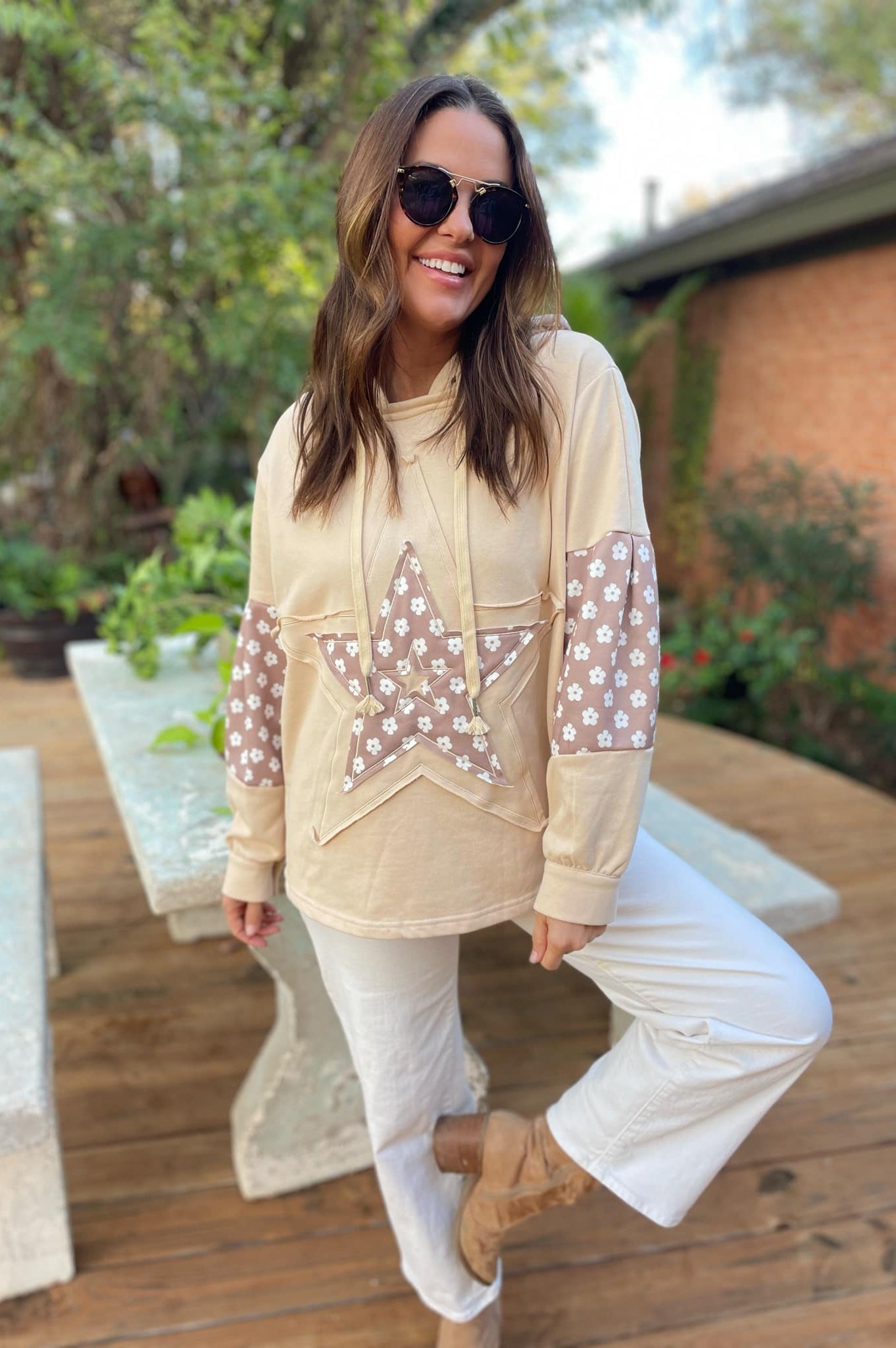 PREORDER: Star Gazer Hoodie in Three Colors-Womens-Stay Foxy Boutique, Florissant, Missouri