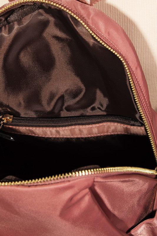 Fame Multi Pocket Nylon Backpack Bag-Stay Foxy Boutique, Florissant, Missouri