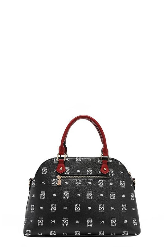 Nicole Lee USA Eco-Leather Cat Dome Bag-Stay Foxy Boutique, Florissant, Missouri