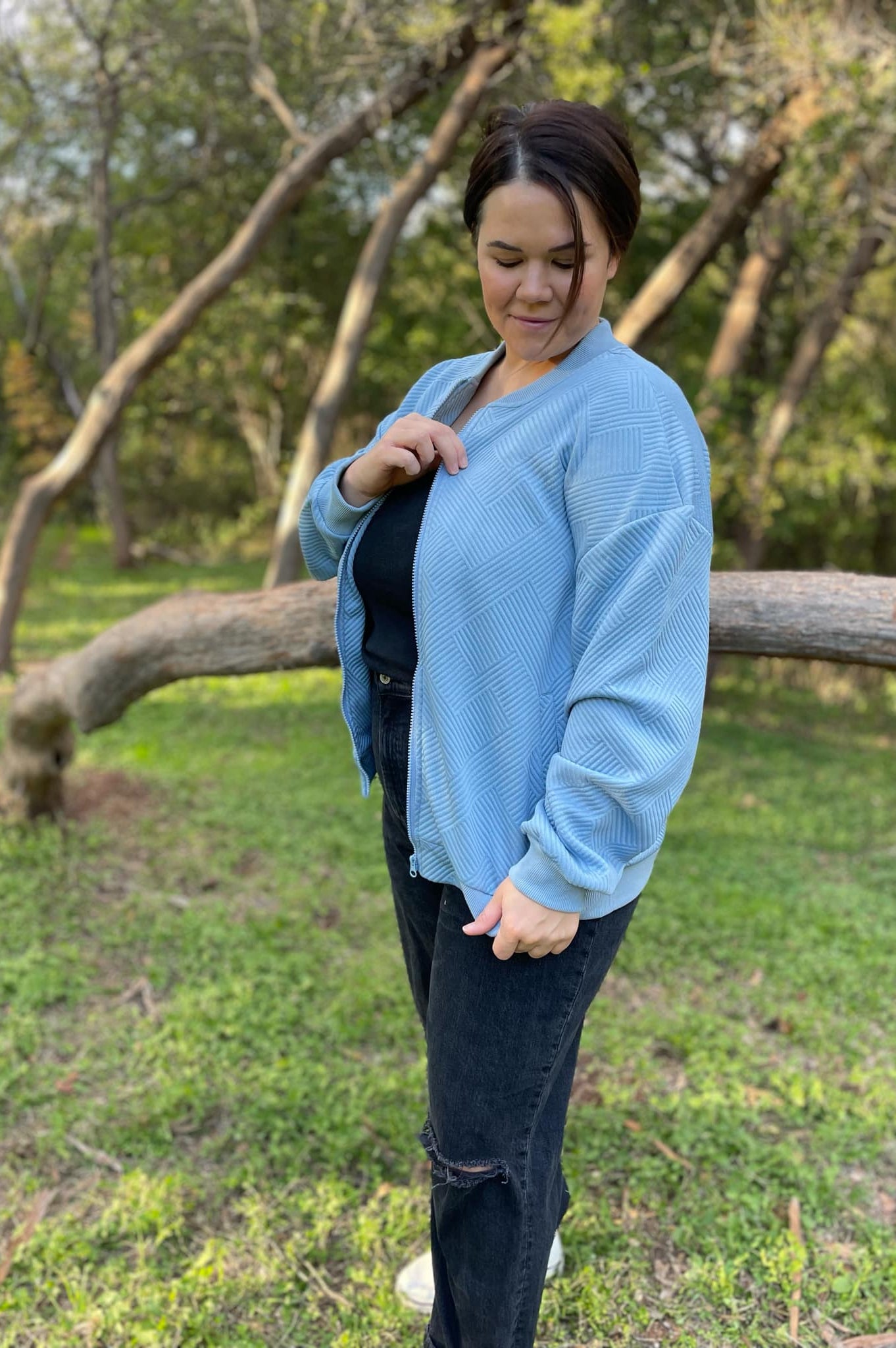 PREORDER: One Of These Days Jacket in Two Colors-Womens-Stay Foxy Boutique, Florissant, Missouri