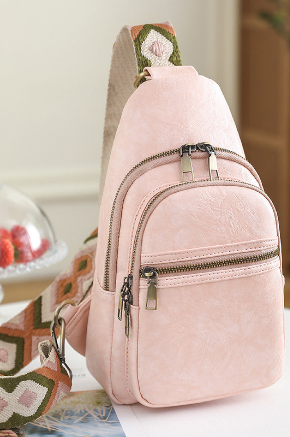 Adored It's Your Time PU Leather Sling Bag-Stay Foxy Boutique, Florissant, Missouri