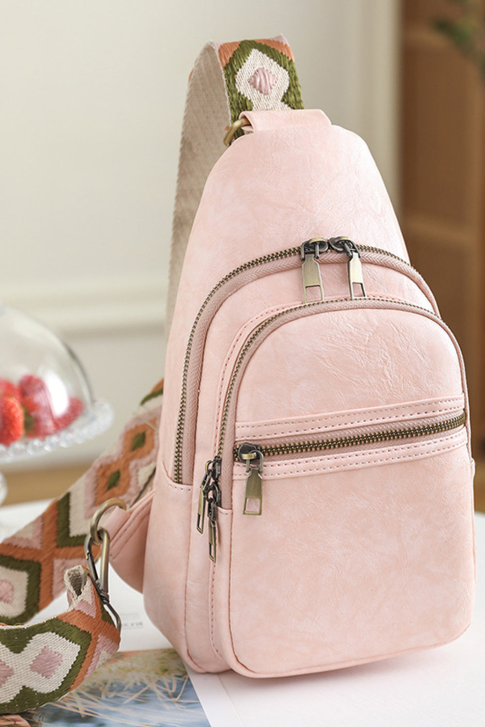 Adored It's Your Time PU Leather Sling Bag-Stay Foxy Boutique, Florissant, Missouri
