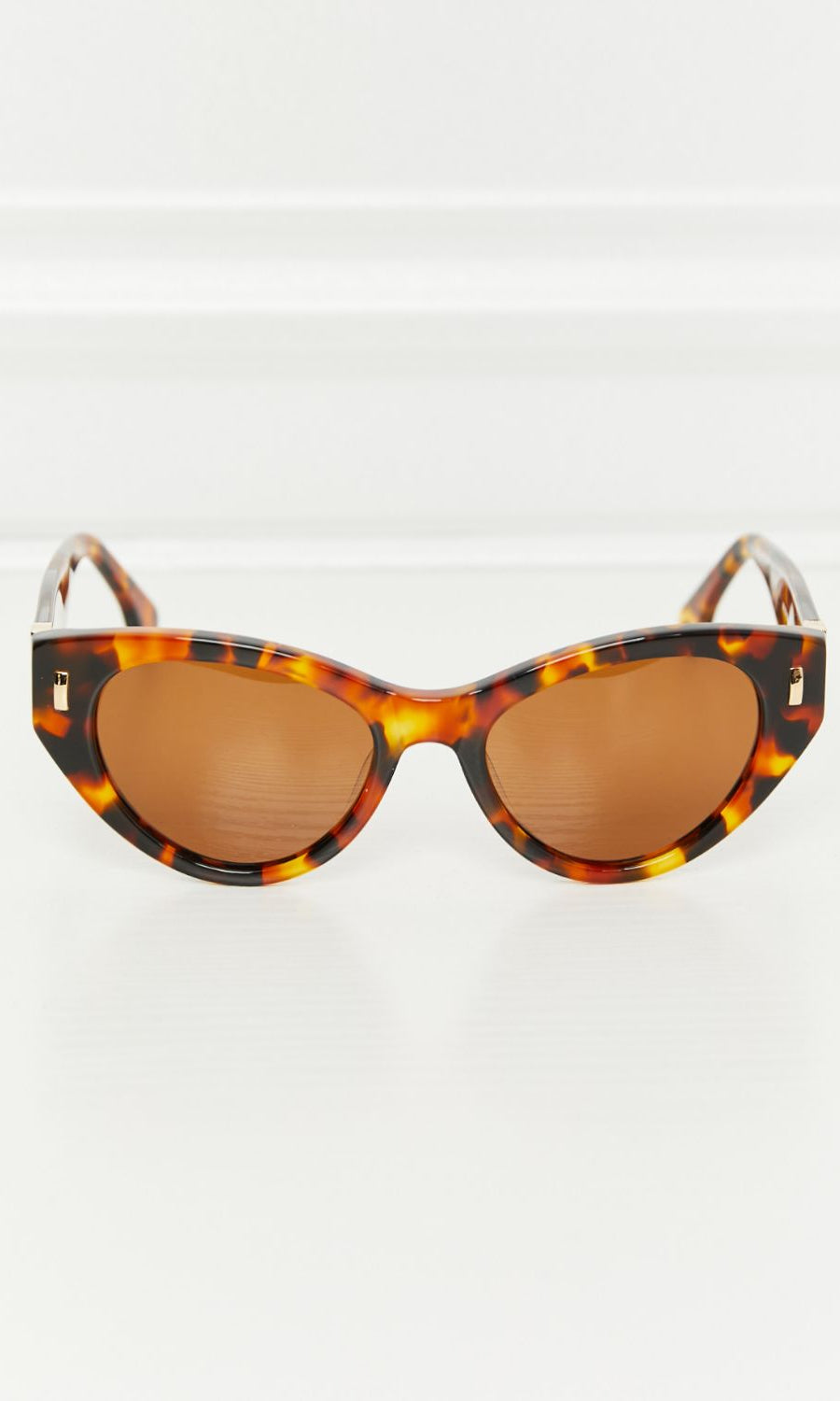 Tortoiseshell Acetate Frame Sunglasses-Stay Foxy Boutique, Florissant, Missouri