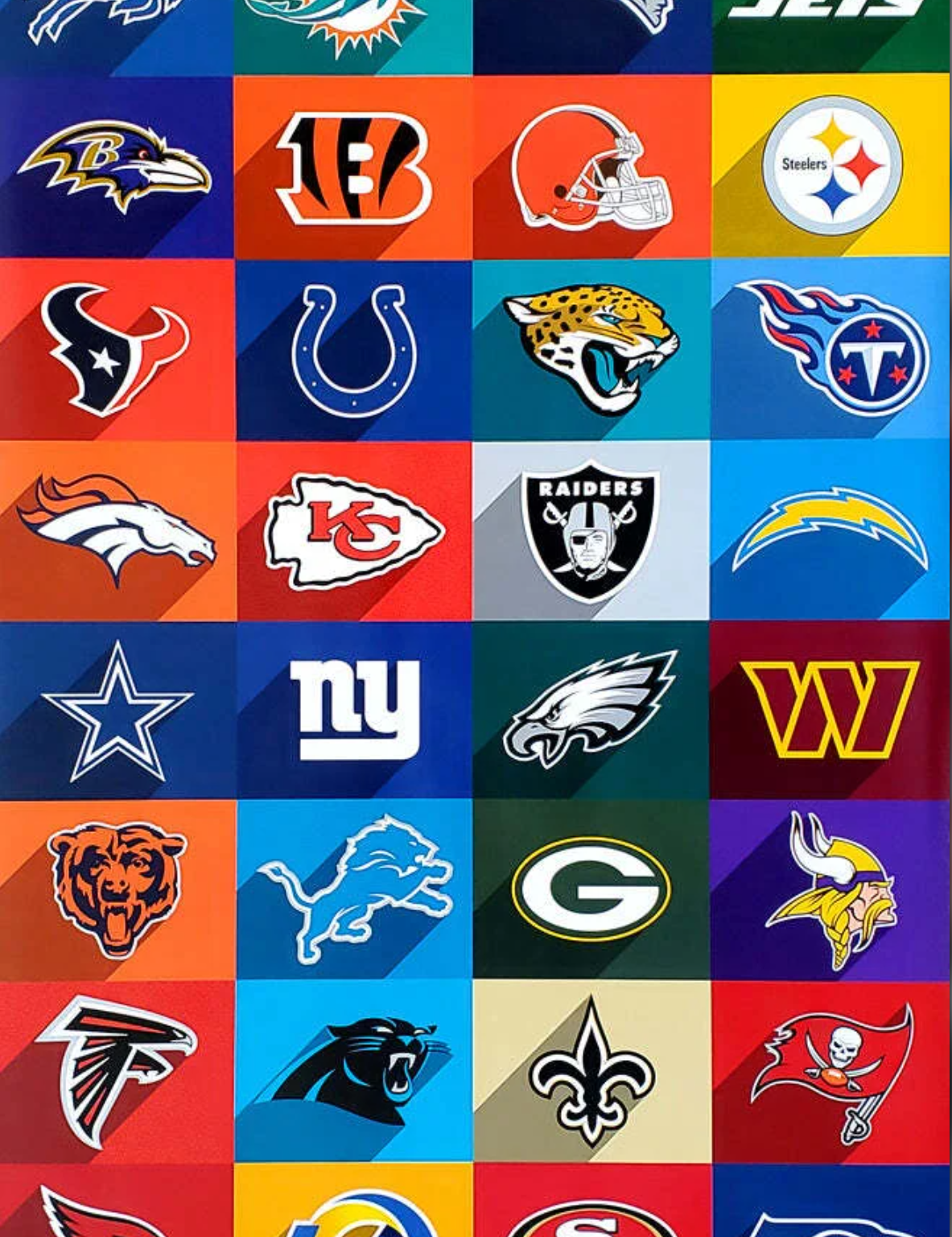 FOOTBALL FAV TEAMS-3D PRINTED CUSTOM 12 OUNCE CAN HOLDERS-Stay Foxy Boutique, Florissant, Missouri