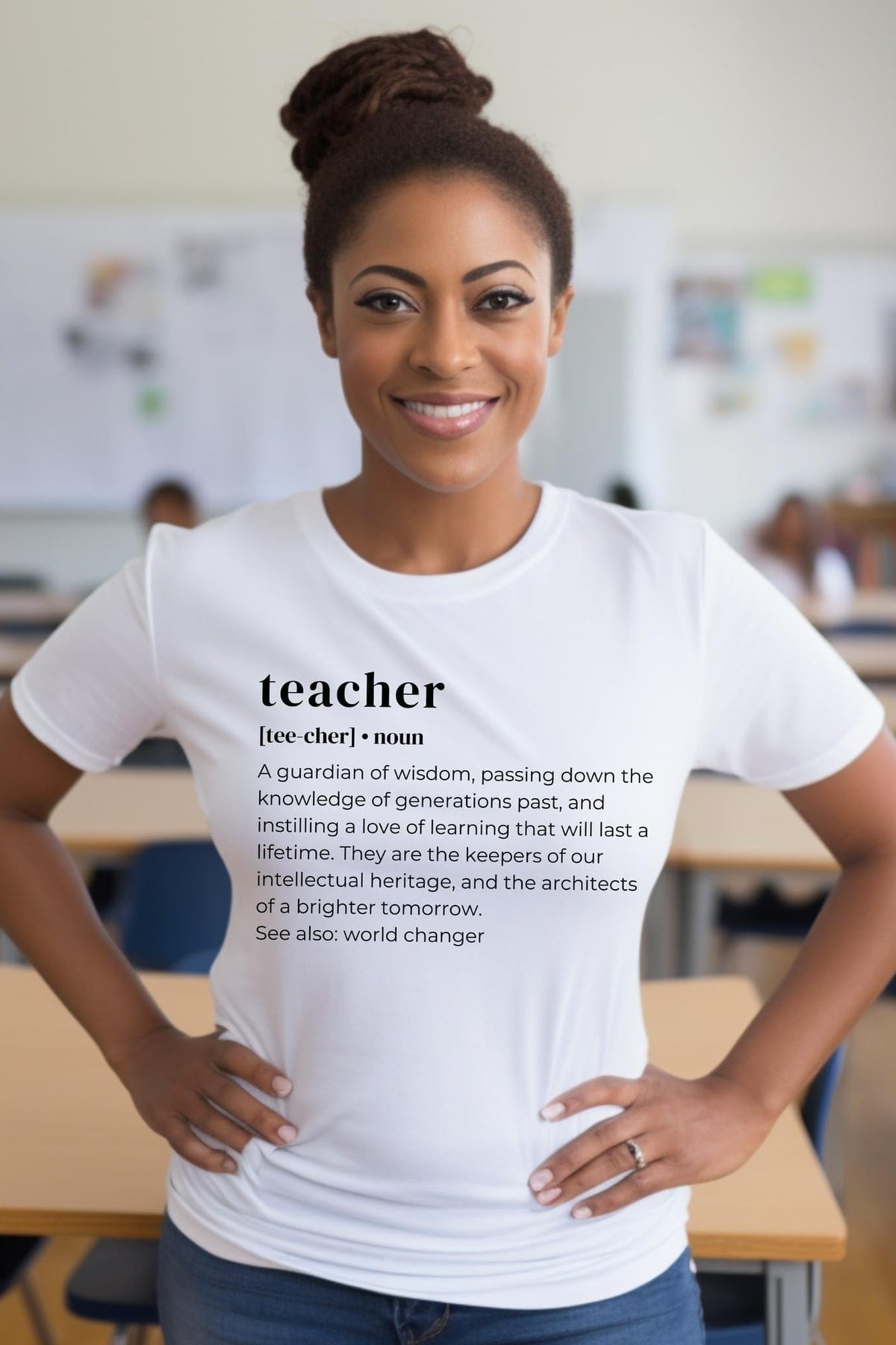 Teacher Graphic T-Graphic T-Stay Foxy Boutique, Florissant, Missouri