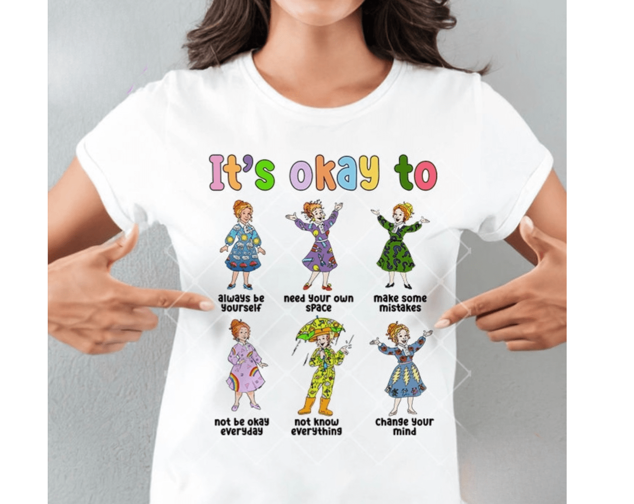 It’s Ok Graphic T-Graphic T-Stay Foxy Boutique, Florissant, Missouri