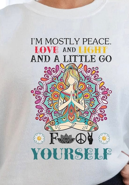 Love and Light Graphic T-Graphic T-Stay Foxy Boutique, Florissant, Missouri