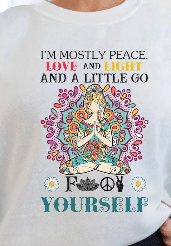 Love and Light Graphic T-Graphic T-Stay Foxy Boutique, Florissant, Missouri