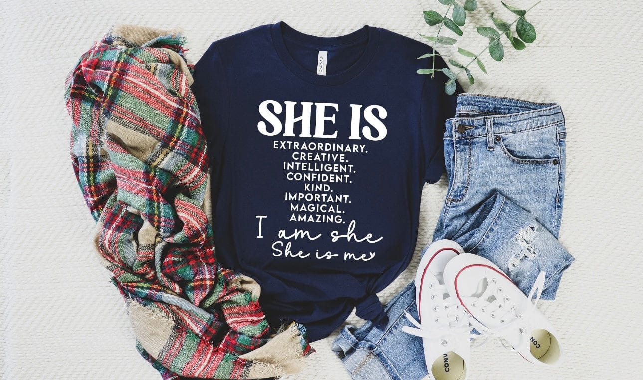 She Is Graphic T-Graphic T-Stay Foxy Boutique, Florissant, Missouri