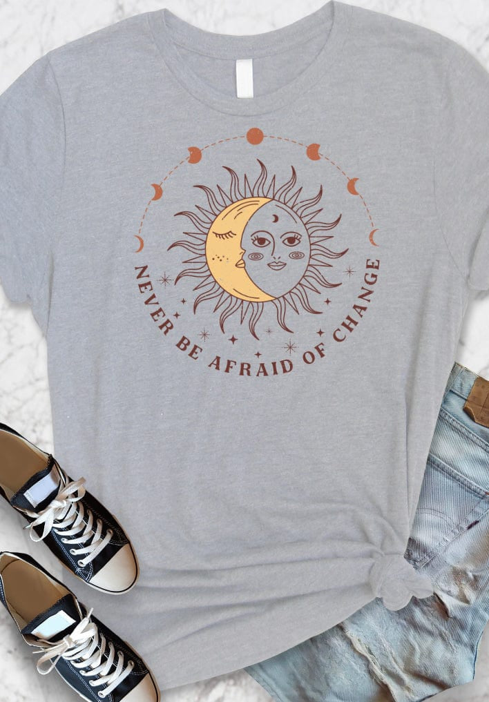 Never Be Afraid Graphic T-Graphic T-Stay Foxy Boutique, Florissant, Missouri