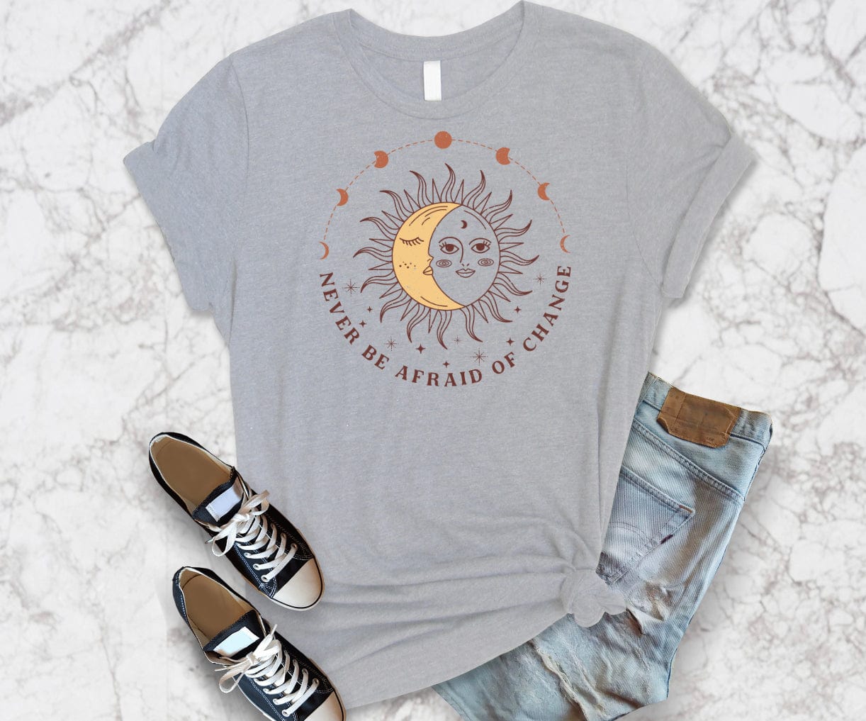 Never Be Afraid Graphic T-Graphic T-Stay Foxy Boutique, Florissant, Missouri