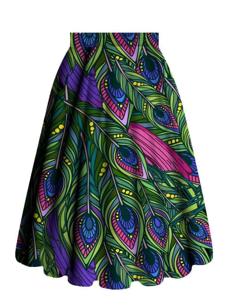 Zoe Swing Skirt Mix of designs-Rebellious Rose Specialty Shoppe-Stay Foxy Boutique, Florissant, Missouri