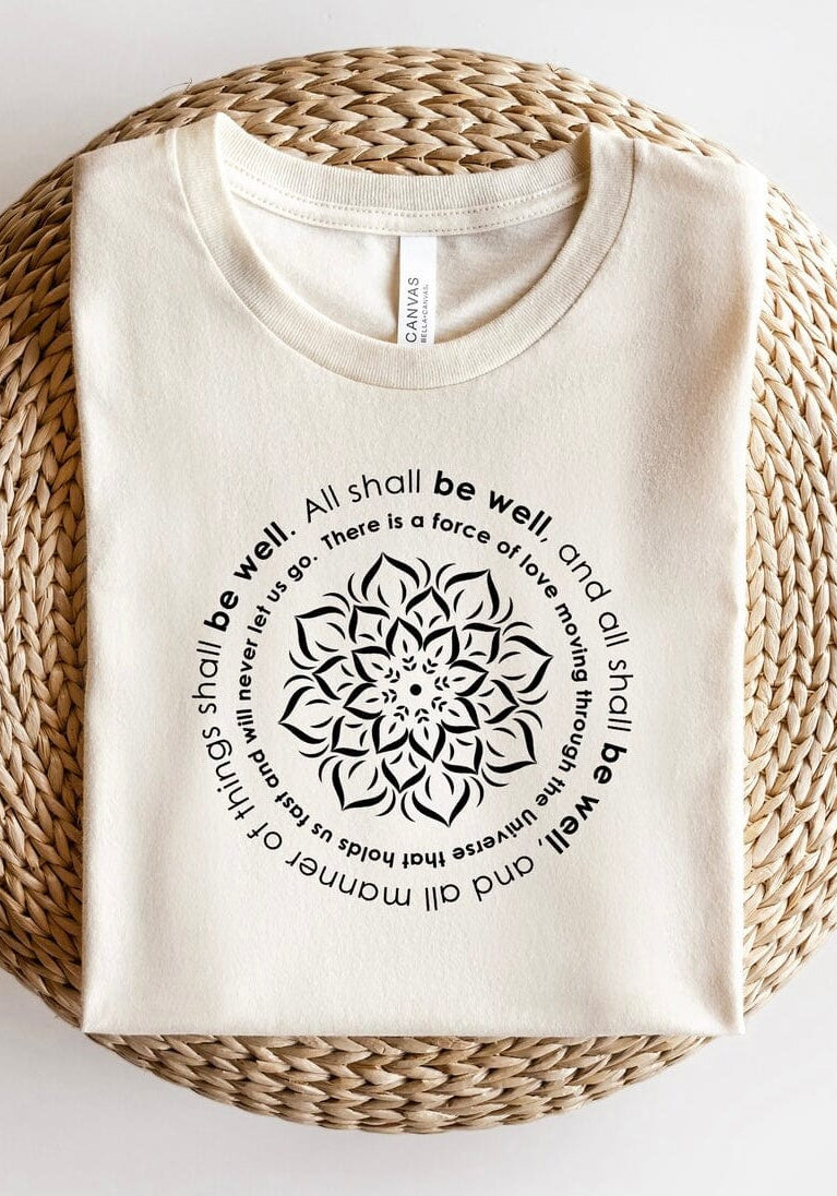 All Shall Be Well Graphic T-Graphic T-Stay Foxy Boutique, Florissant, Missouri