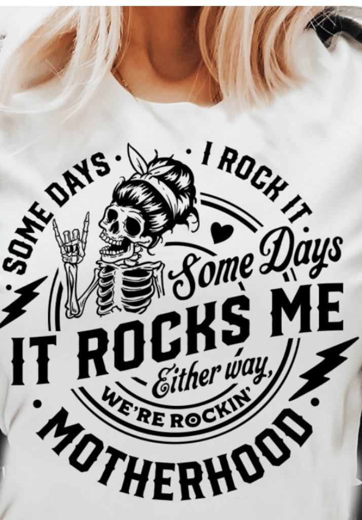 It Rocks Me Graphic T-Graphic T-Stay Foxy Boutique, Florissant, Missouri