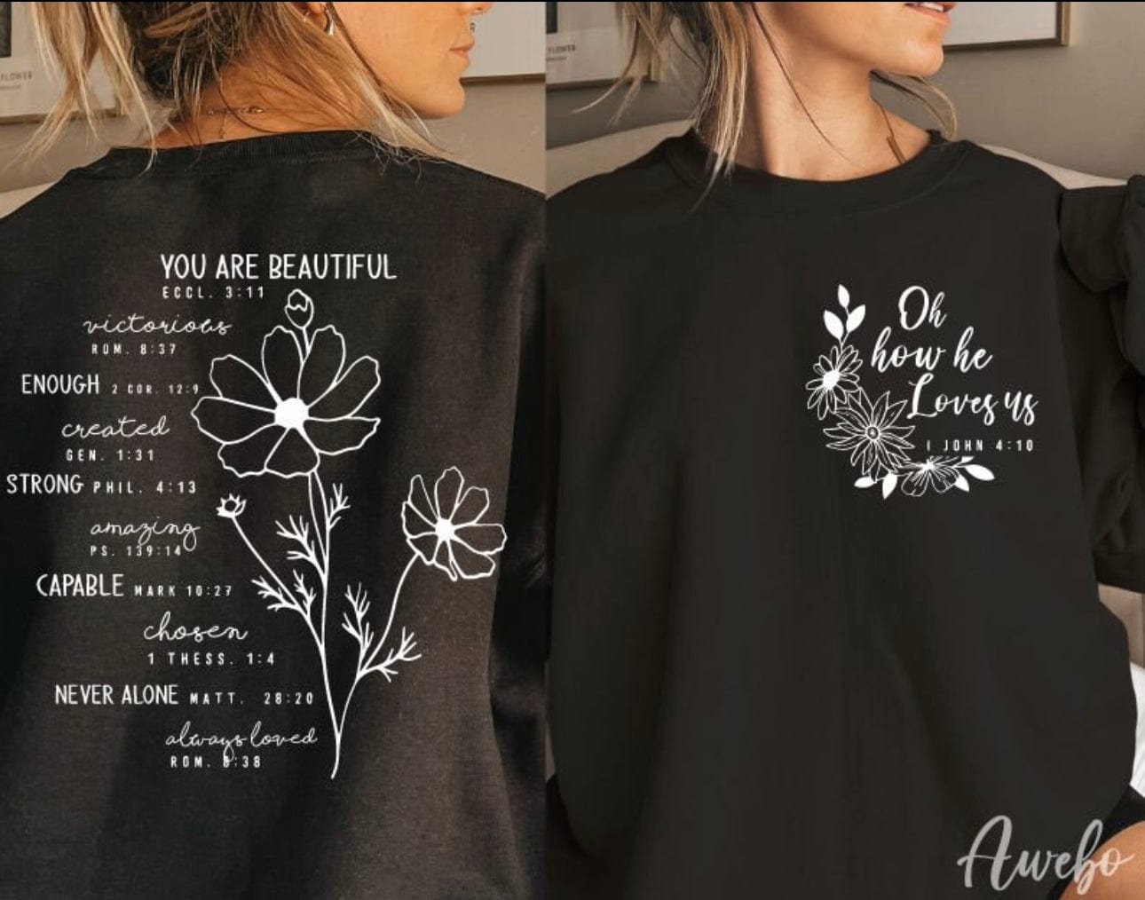 How He Loves Graphic T-Graphic T-Stay Foxy Boutique, Florissant, Missouri