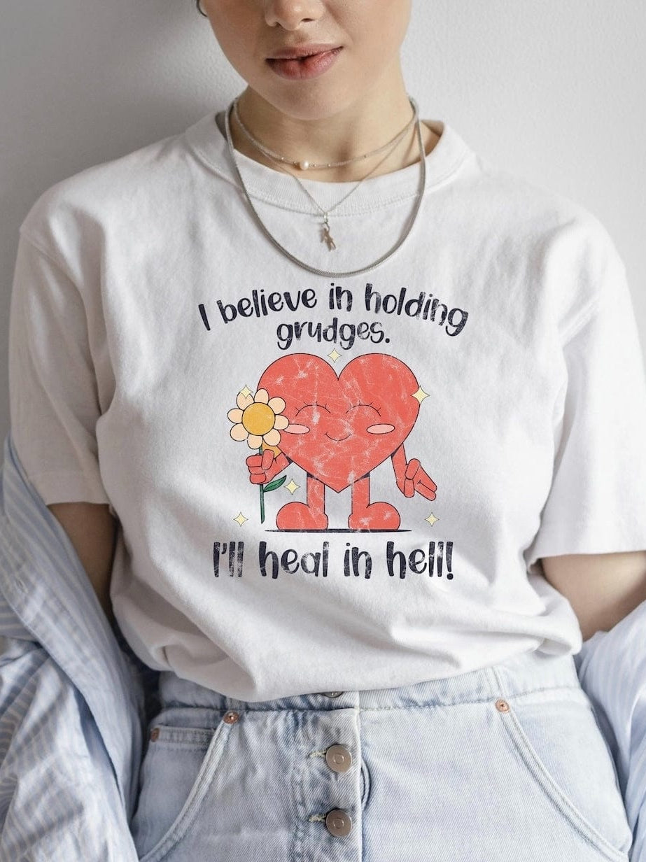 Holding Grudges Graphic T-Graphic T-Stay Foxy Boutique, Florissant, Missouri