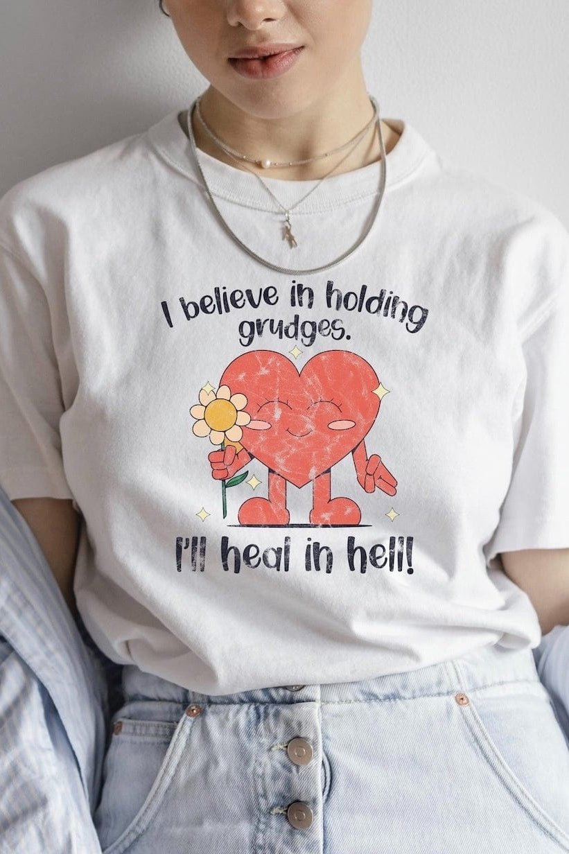 Holding Grudges Graphic T-Graphic T-Stay Foxy Boutique, Florissant, Missouri