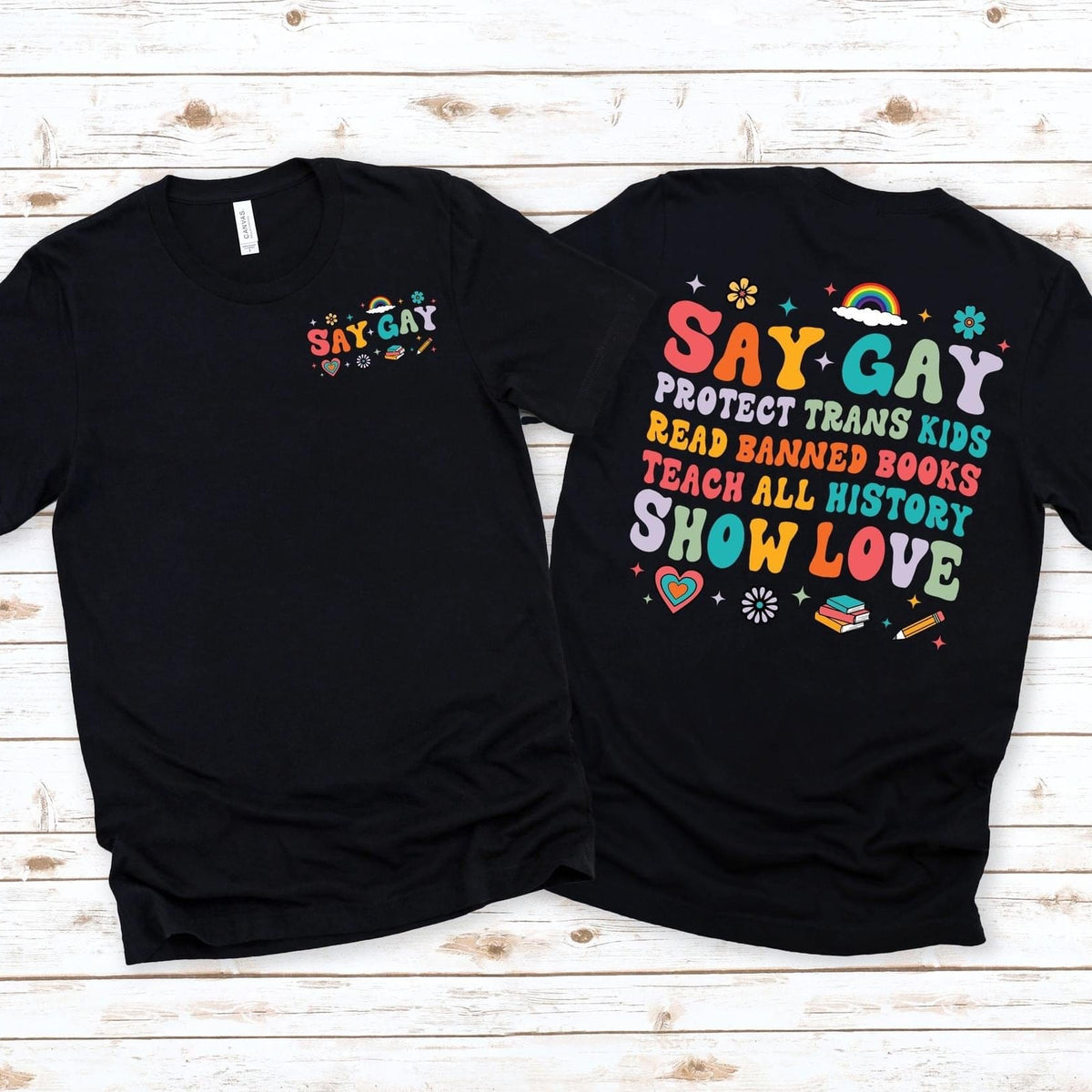 Show Love Graphic T-Graphic T-Stay Foxy Boutique, Florissant, Missouri