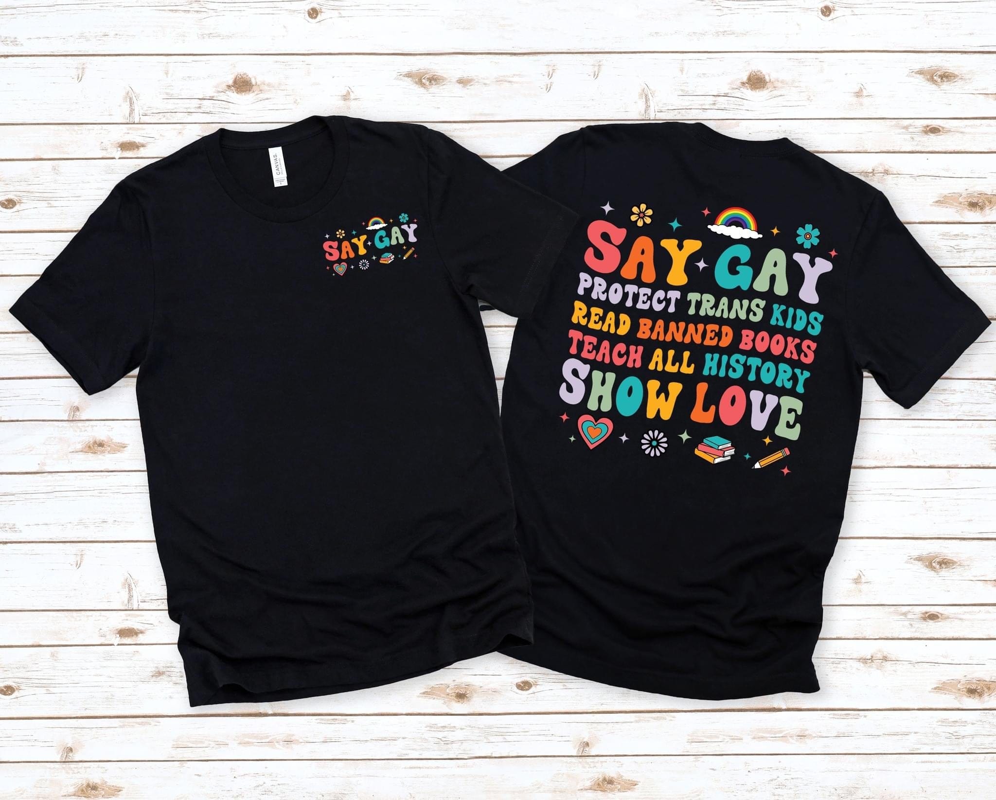 Show Love Graphic T-Graphic T-Stay Foxy Boutique, Florissant, Missouri